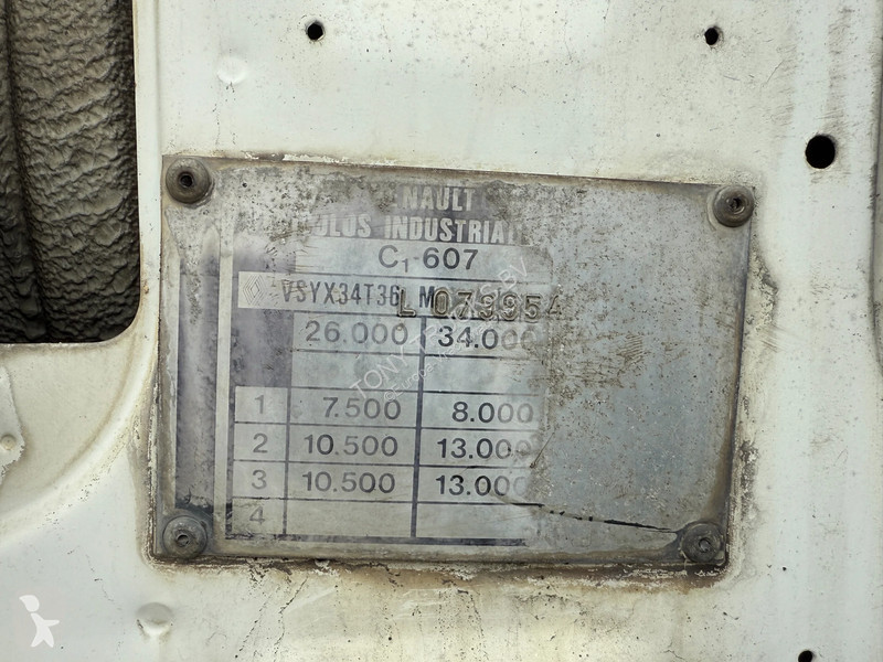 شاحنة Renault 330-34 6X6 Chassis Spring/spring...