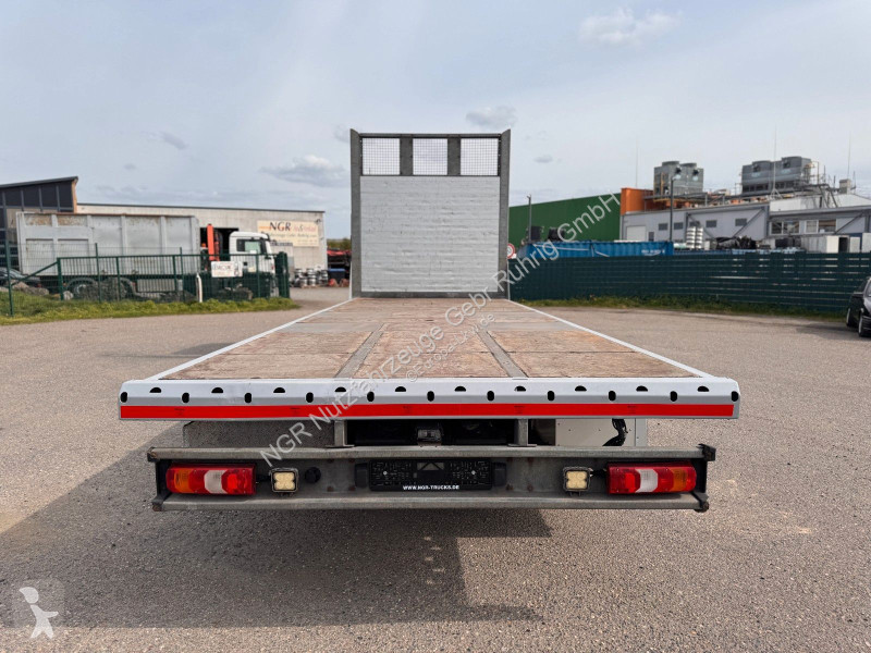 Camion Mercedes 6X2 Plateau 7,40m + 1,00 m...