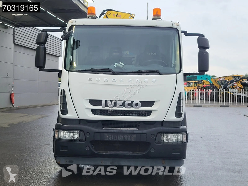 شاحنة Iveco 180E250 4X2 Hyva V911 3S Crane Kran...