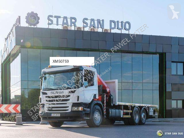 شاحنة Scania P400 6x2 PALFINGER PK 34002 SH Crane