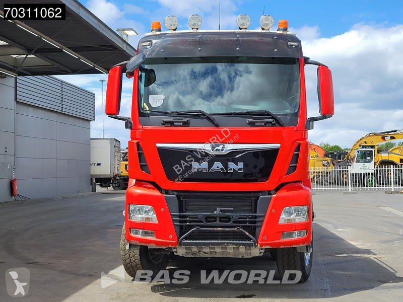 شاحنة MAN 41.510  8X4 17m3 tipper Full Steel...