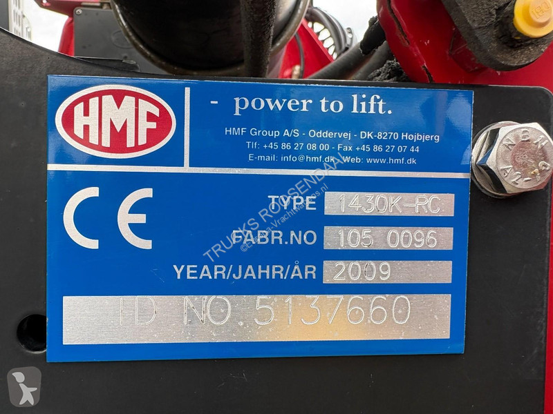 شاحنة Renault 370DXI + HMF 1430 K3 + 6X4 +...
