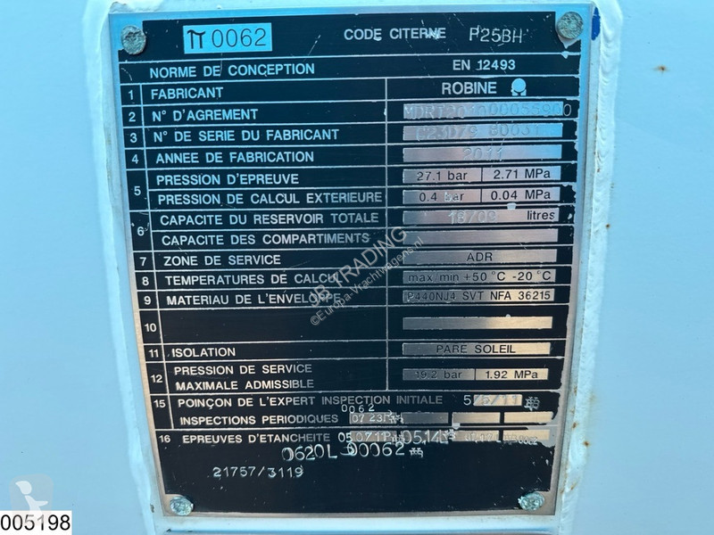 شاحنة Renault 270 Dxi EURO 5, Telma, Robine,...