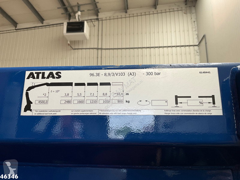 Mercedes 1524 Euro 6 Atlas 10 Tonmeter...