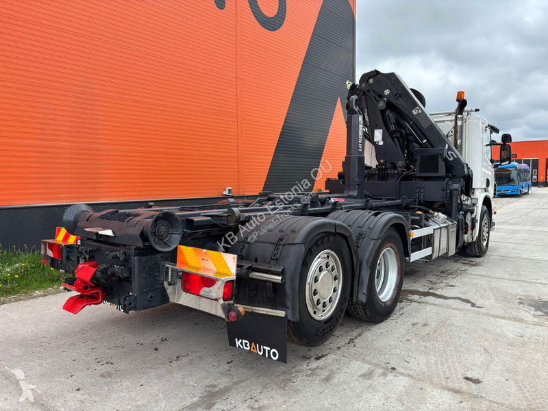 شاحنة Scania 420 6x2*4 Hiab 211 E-5 Hipro /...