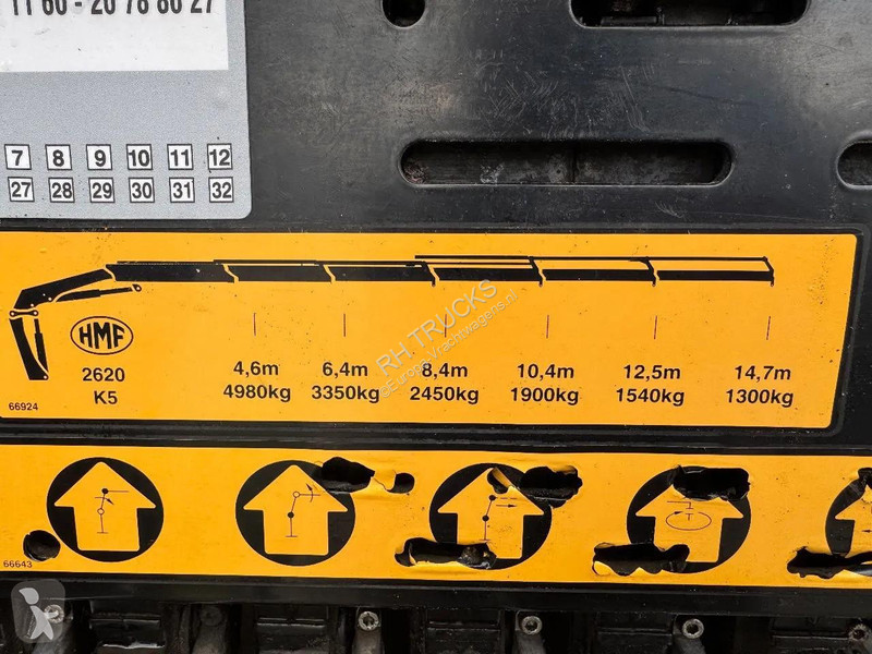 شاحنة MAN 35.440 8X2 - EURO 4 + HMF 2620K-RC...