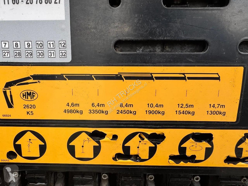 شاحنة MAN 35.440 8X2 - EURO 4 + HMF 2620K-RC...