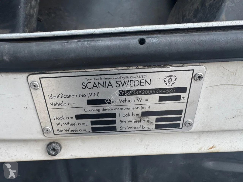 شاحنة Scania G450 8X2 EURO 6 HIAB 855-6 +...