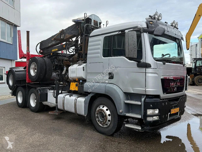شاحنة MAN 33.480 6X4 + HIAB 251S.82 + TRAILER 2...