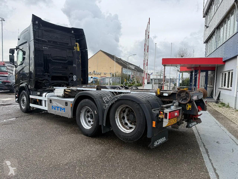 شاحنة Scania R650 V8 6X2 EURO 6 + VD HOOKIFT