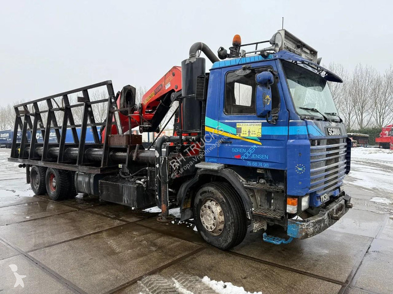 شاحنة Scania P-360 + PALFINGER PK 60002 +...