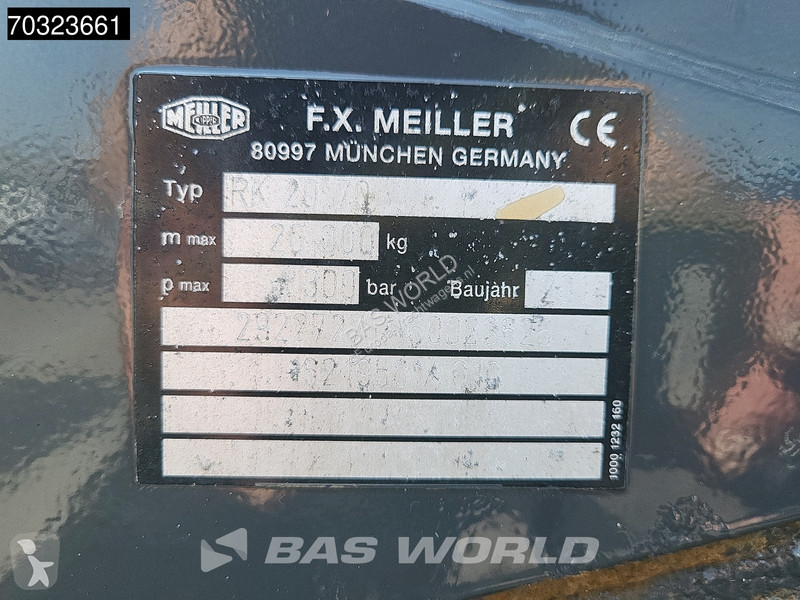 شاحنة Mercedes 2542 6X2 20tons Meiller...