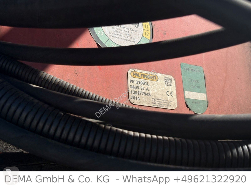 شاحنة Mercedes 2545*Palfinger 21.001*Retarder*