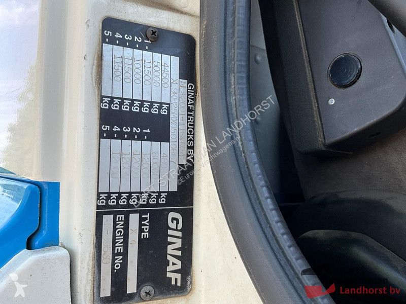 Lastbil Ginaf X 4345 TSV 8x6 handgeschakeld met...