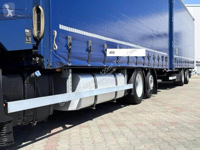 شاحنة مقطورة DAF XG 480 / ZESTAW TANDEM 120 M3...