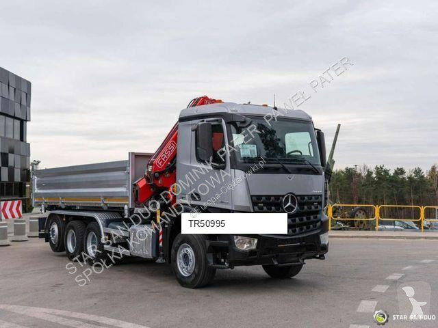 شاحنة Mercedes AROCS 3643 8x4 Fassi F235A.2.23...