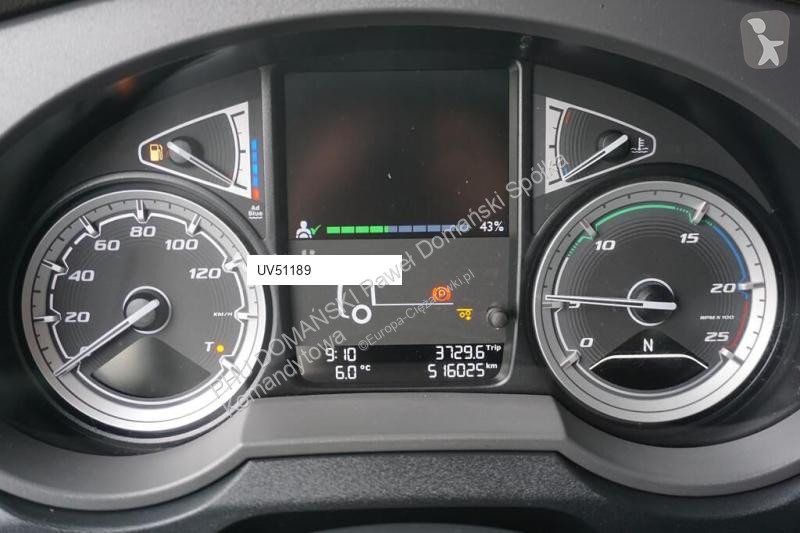 شاحنة DAF XF 480 / E 6 / ACC / CHŁODNIA + WINDA...