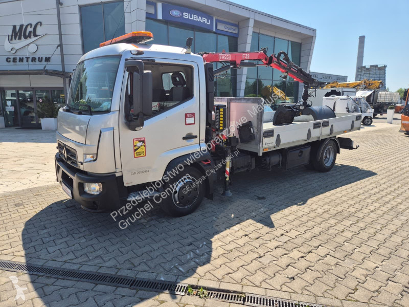 شاحنة Renault D 7.5 180 / AUTOMAT / FASSI F32 /...