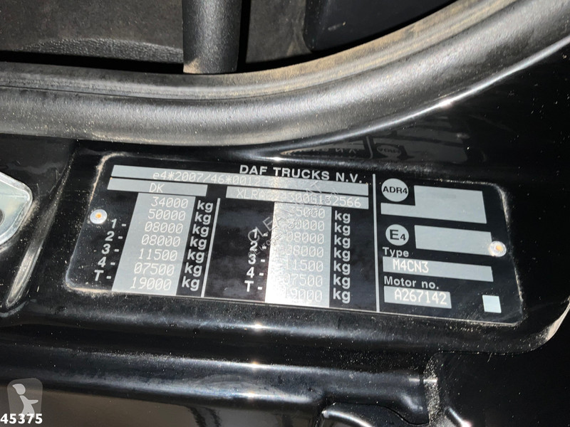 شاحنة DAF FAX  480 Euro 6 HMF 21 Tonmeter...