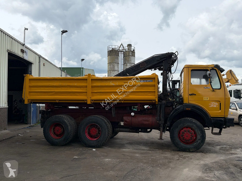 Ciężarówka Mercedes SK Kipper + Crane 6x6 V8...