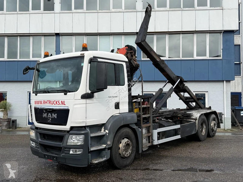 شاحنة MAN TGS 26400 6X2 + PALFINGER PK 14002 EH...