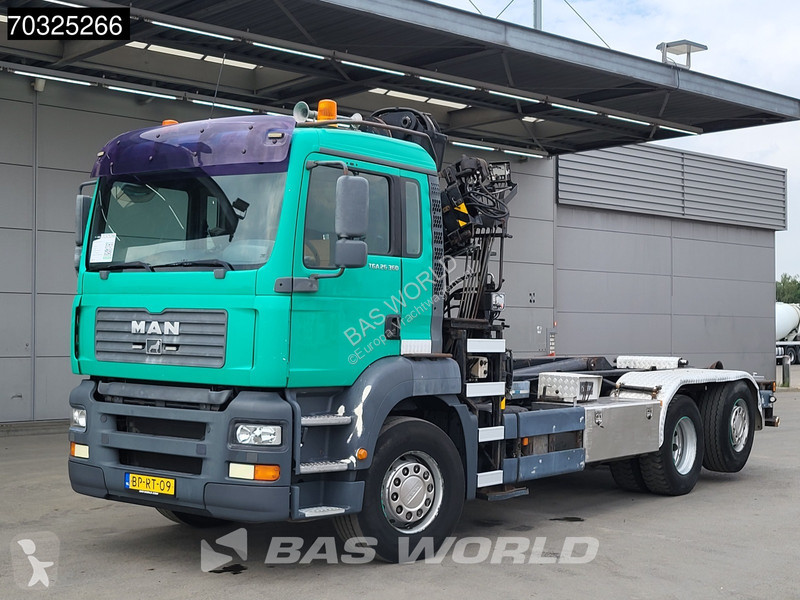 شاحنة MAN TGA TGA 6X2 HIAB 166B-2 CL Crane +...