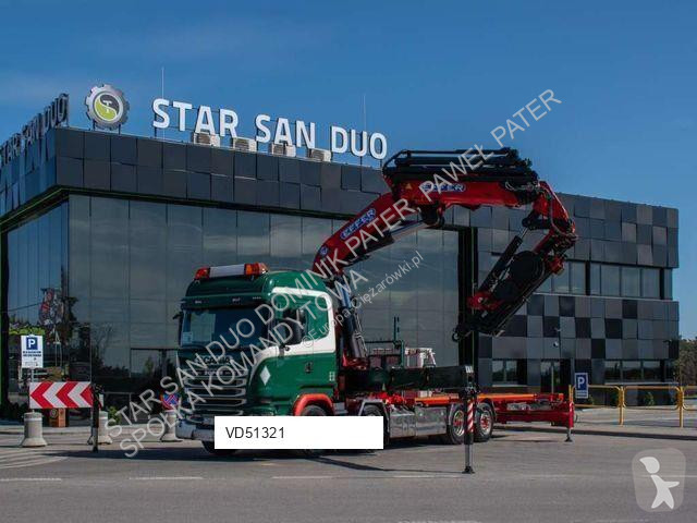 شاحنة Scania R490 8x2 EFFER 955 Fly Jib Winch...