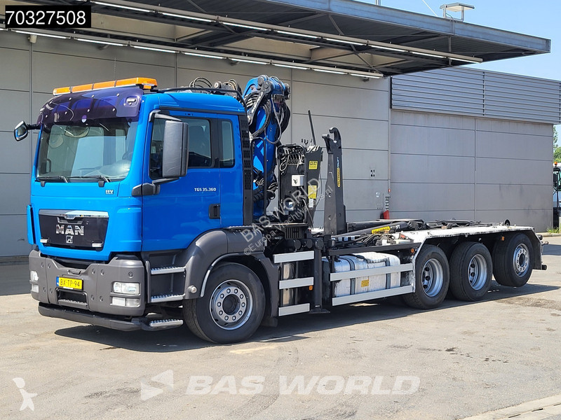 شاحنة MAN 35.360  8X4 Palfinger Q170Z95TR...