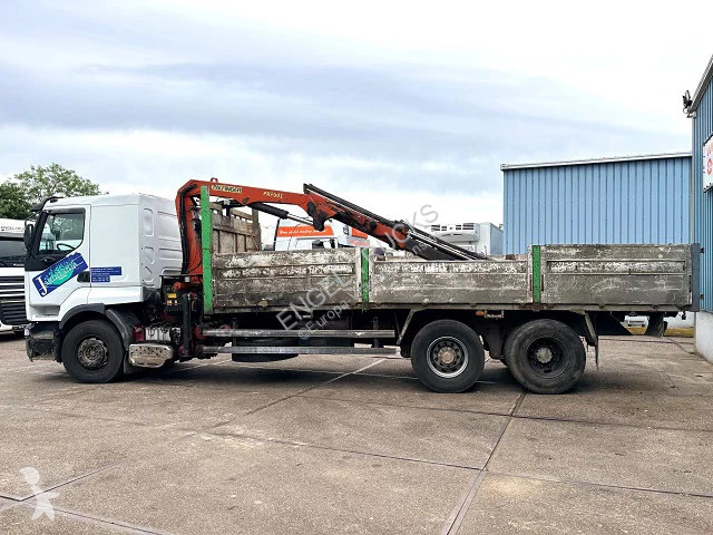 شاحنة Renault 385 .26G 6x2 PALFINGER / KIPPER...