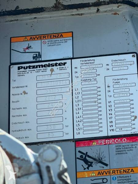 Betonárske zariadenie Mercedes