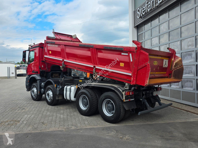 Camion Mercedes 4145 K 8x4 Meiller Bordmatik PPC