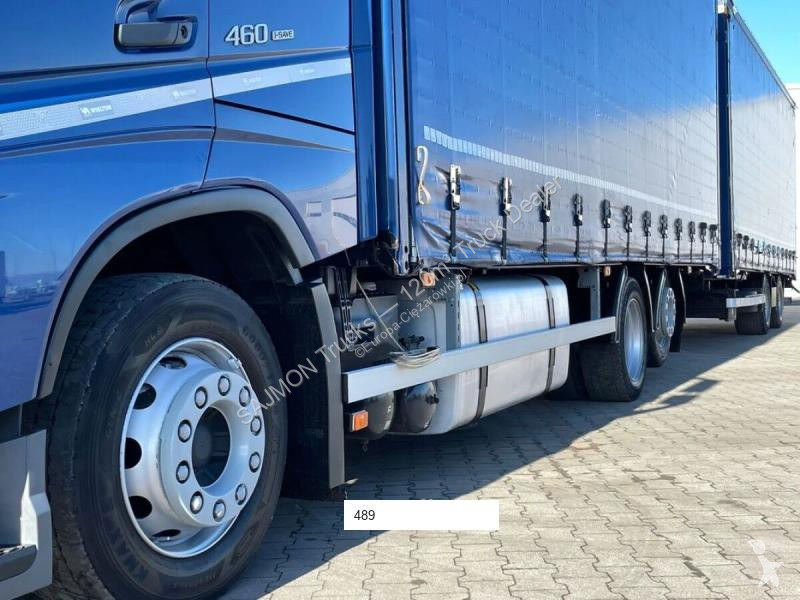 شاحنة مقطورة Volvo FH 460 / ZESTAW TANDEM 120M3...