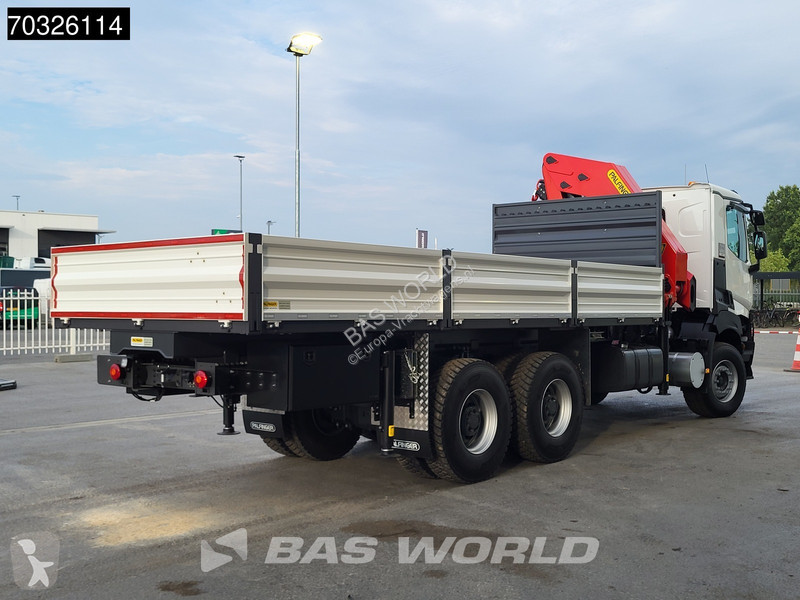 شاحنة Renault K 6X4 NEW! EURO 3 Palfinger...