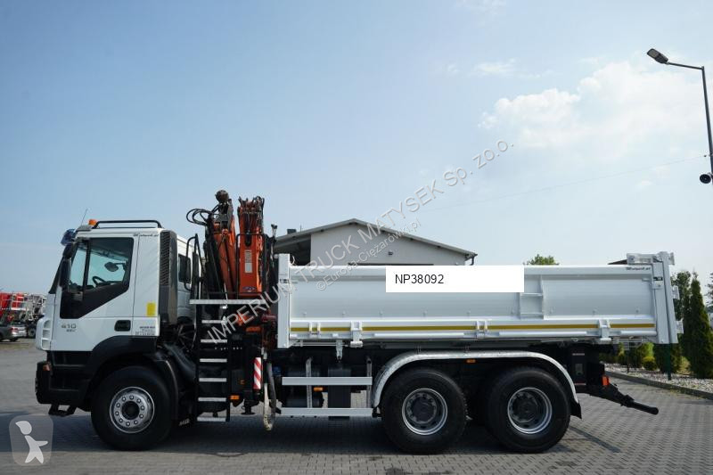 شاحنة Iveco TRAKKER 410 / 6X4 / 2 STR. WYWROTKA...