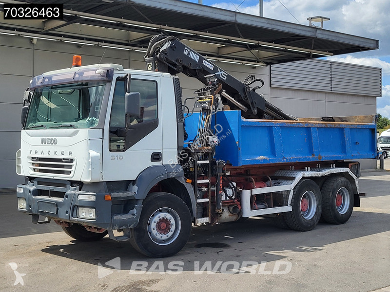 شاحنة Iveco 310 6X4 HIAB 122 Duo Kran Crane 8m3...