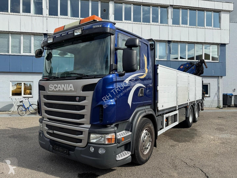 شاحنة Scania G440 6X4 EURO 5 + PM 22SP + REMOTE...
