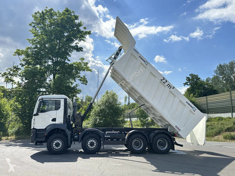 شاحنة MAN TGS TGS 8x4 EuromixMTP 22m³ Eckige Mulde