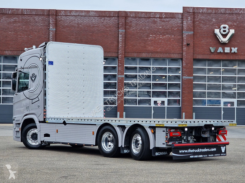 شاحنة Scania R660 V8 NS retarder - full air -...
