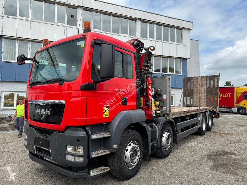 شاحنة MAN 35.360 8X2 + FASSI F165A 2.22 +...