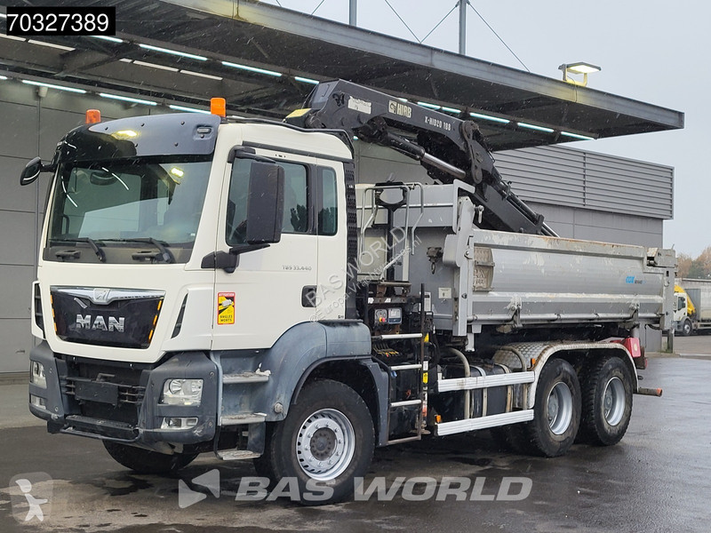 شاحنة MAN 33.440 6X4 HIAB X-HIDUO 188 E-3 Crane...
