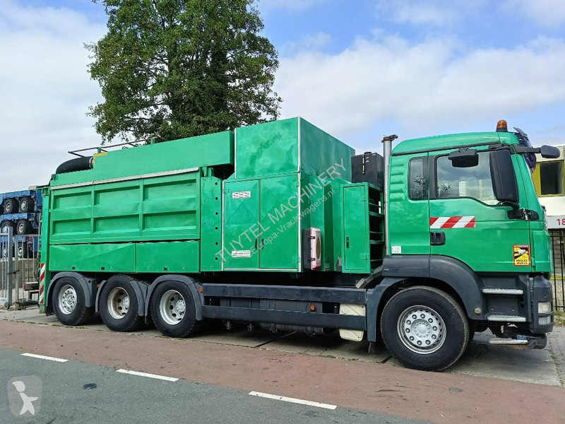 شاحنة MTS 4A 14T 36.000V MAN saugbagger vacuum...
