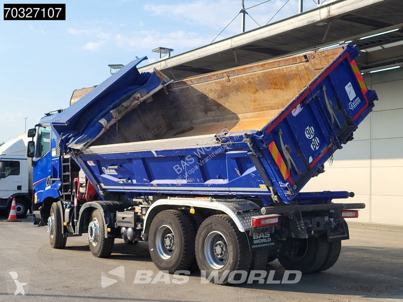 شاحنة Renault C 480 C 8X4 HMF 2243 Z-Crane...