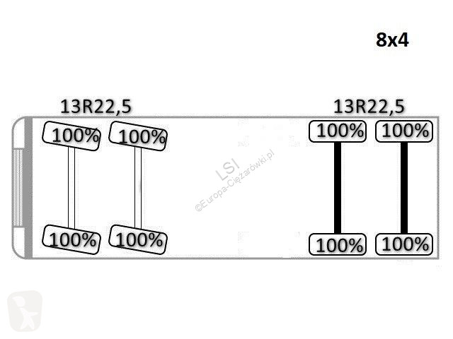 شاحنة MAN 35.400 * 8x4 * TOPZUSTAND