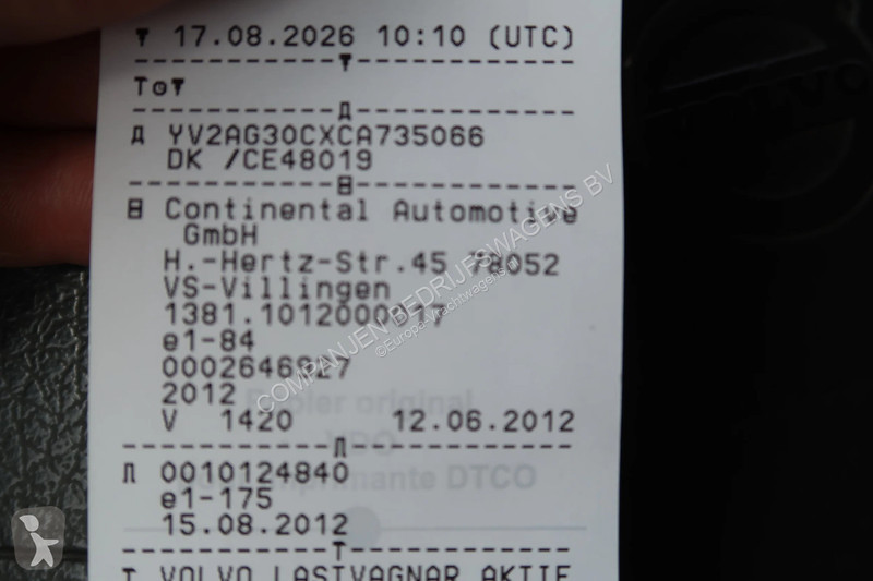 شاحنة Volvo 500 4 Floors Menke Janzen Combi...