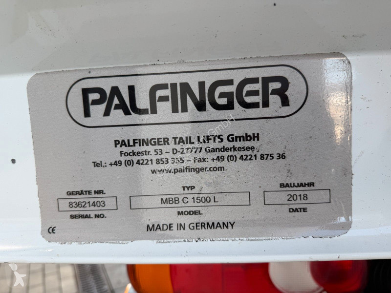 شاحنة Iveco ML120E25 LBW PAlfinger 1.500kg 3 Sitze