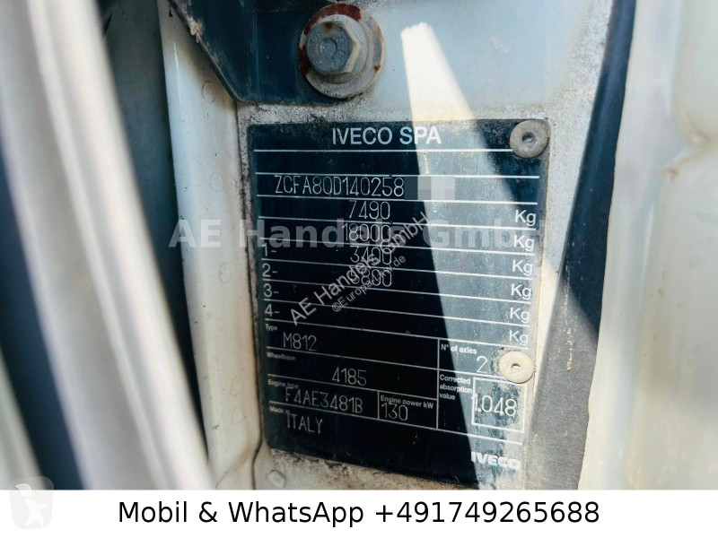 Vrachtwagen Iveco 80E18 BL Saxas...