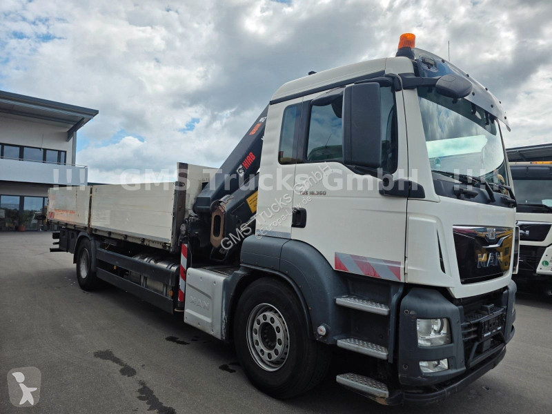 شاحنة MAN 18.360 / 6,6m / Hiab 244 16m Kran