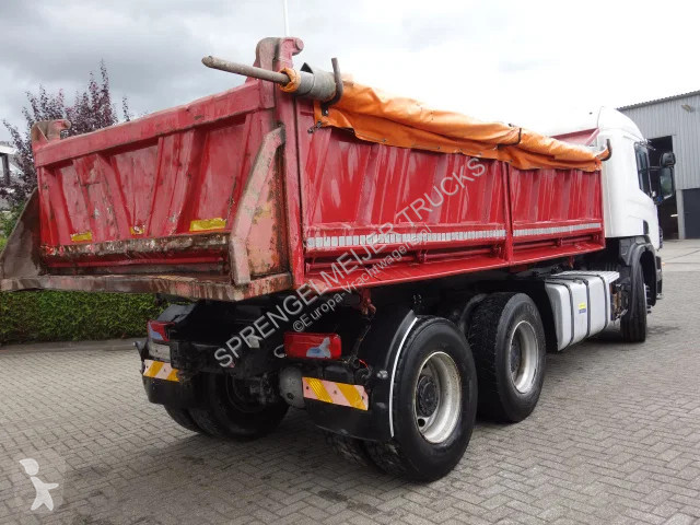 شاحنة Scania 380 6X4 MEILLER...