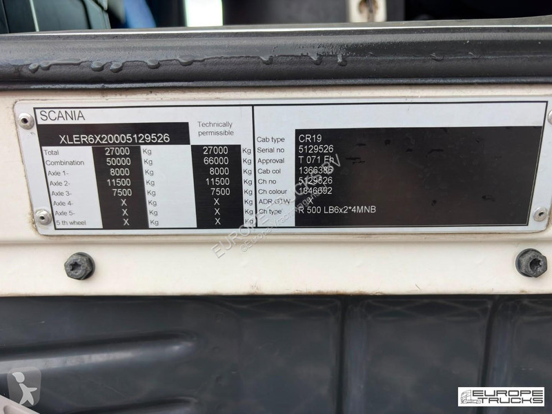 شاحنة Scania R580 Steel/Air - V8 - N Truck -...