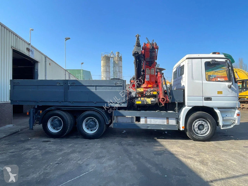Camion Mercedes 3343 6x4 Truck + Crane / Grue...